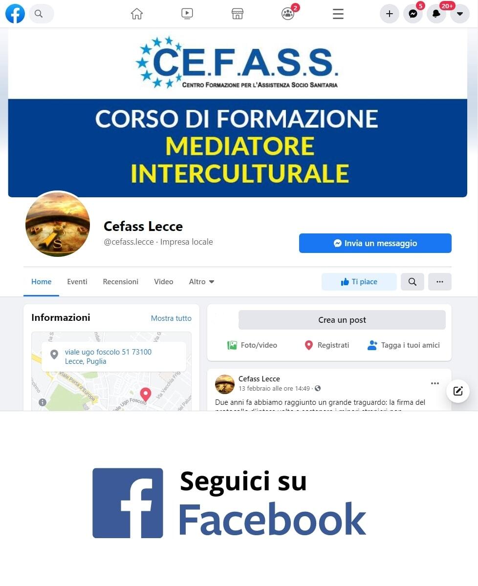 Corsi di formazione - CE.F.A.S.S. Lecce - Facebook